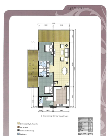 Type C Corner Apartment